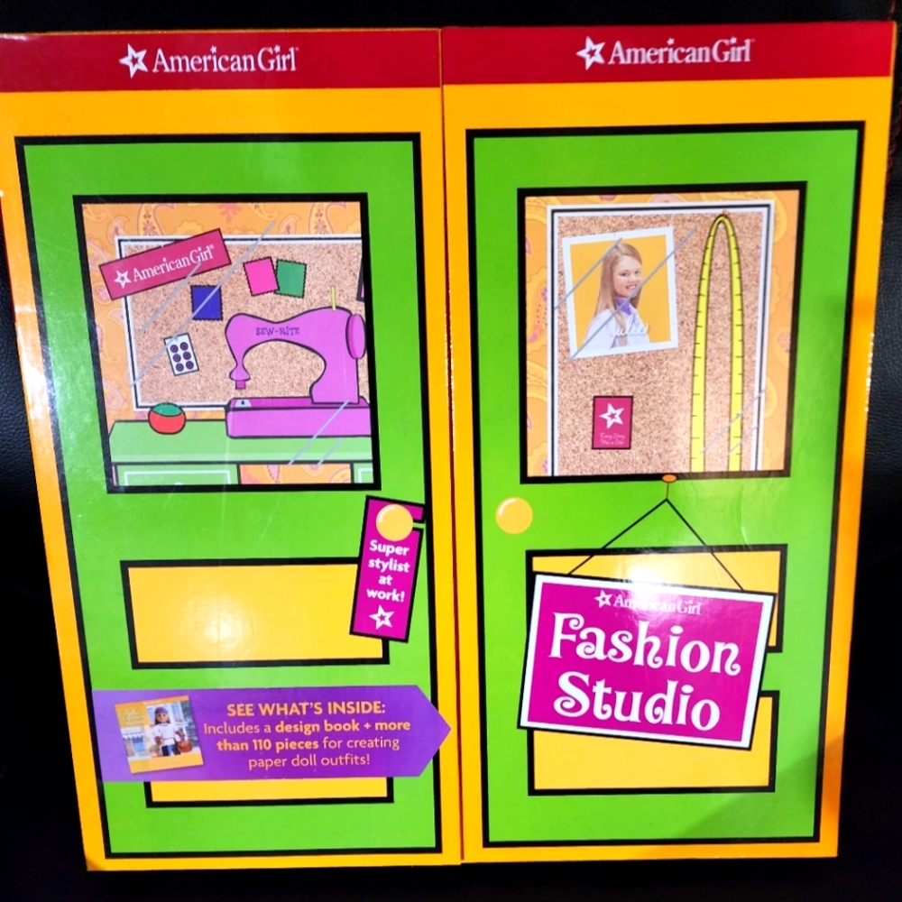 American Girl Julie Fashion Studio Book